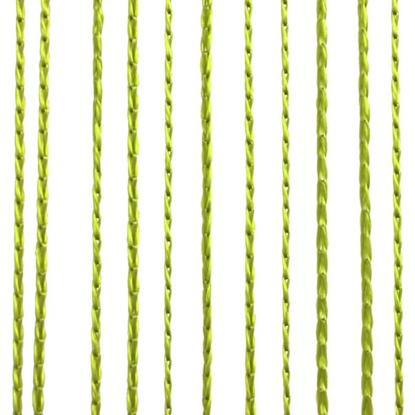 Trådgardiner 2 st 100x250 cm grön