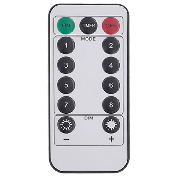 Julbelysning 140 LED flerfärgad 17 cm