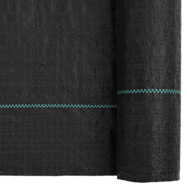 Ogräsmatta svart 2x10 m PP