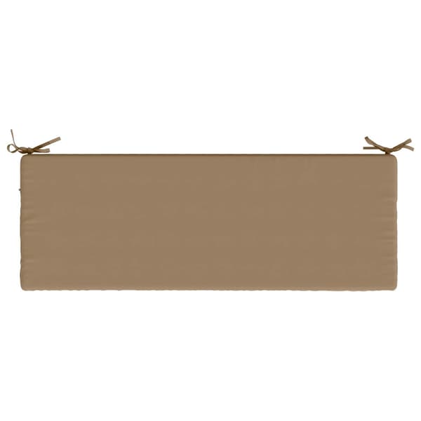 2-delade Bänk Kuddar SOEST 2 st 100% Polyester Taupe