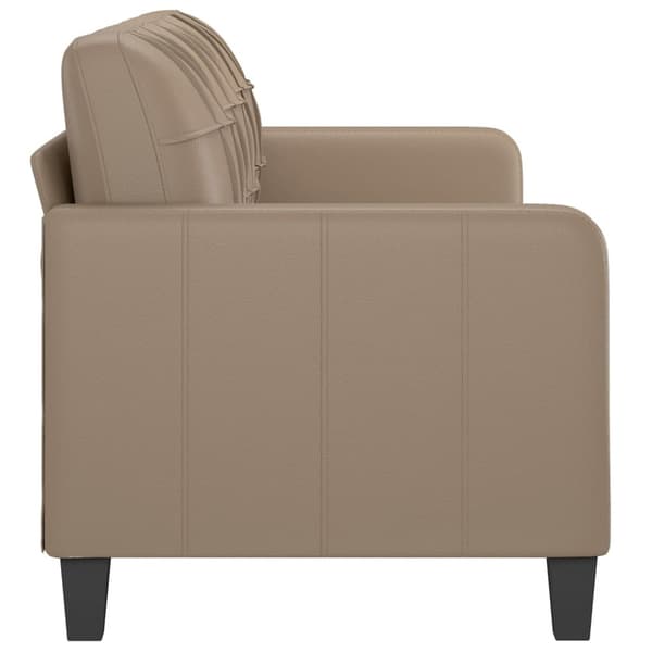 3-sitssoffa cappuccino 180 cm konstläder