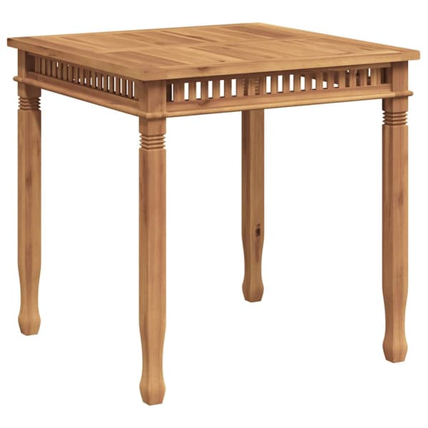 Matbord 80x80x80 cm massiv teak
