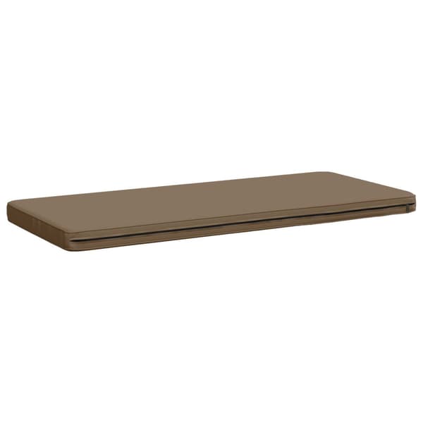 2-delade Bänk Kuddar VUGHT 2 st 100% Polyester Taupe