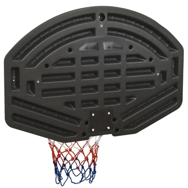 Basketkorg svart 90x60x2 cm polyeten