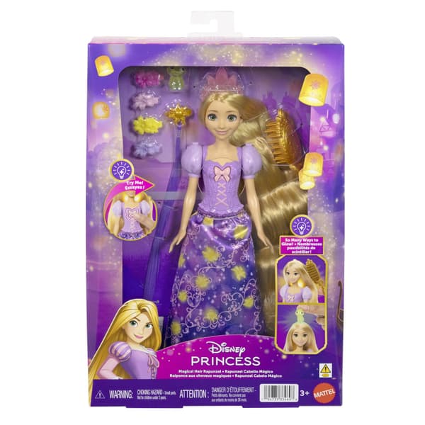 Disney Prinsessa Lysande Hår Rapunzel