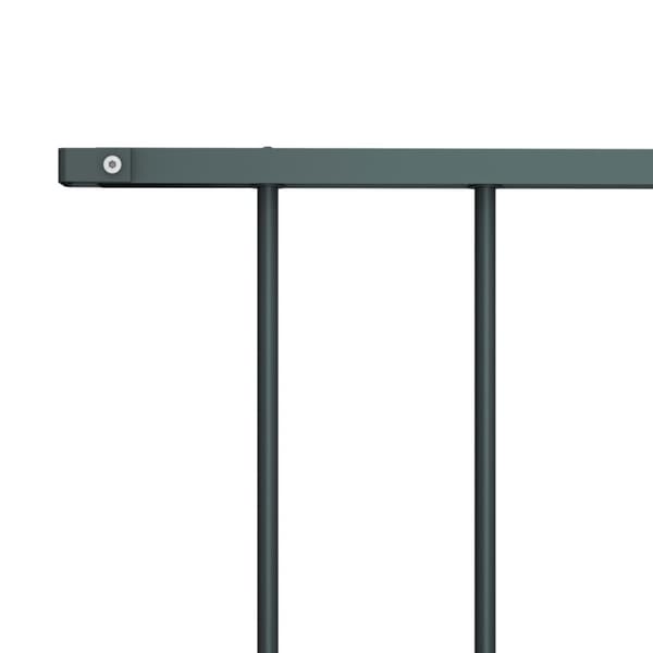 Staketpanel Woerden pulverlackerad stål 1,7x0,75 m antracit