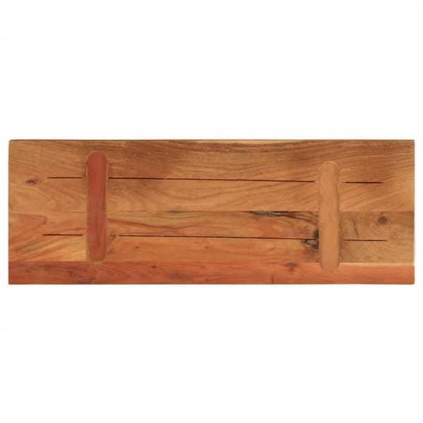 Bordsskiva 80x20x3,8 cm rektangulär massiv akacia