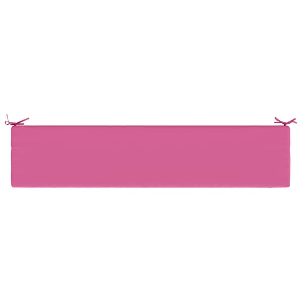 Bänk kudde SOEST 100% Polyester Rosa 200 x 40 x 5 cm