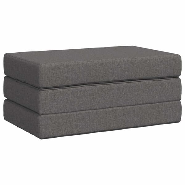 Fällbar Soffbed 80 x 67 x 45 cm Ljusgrå