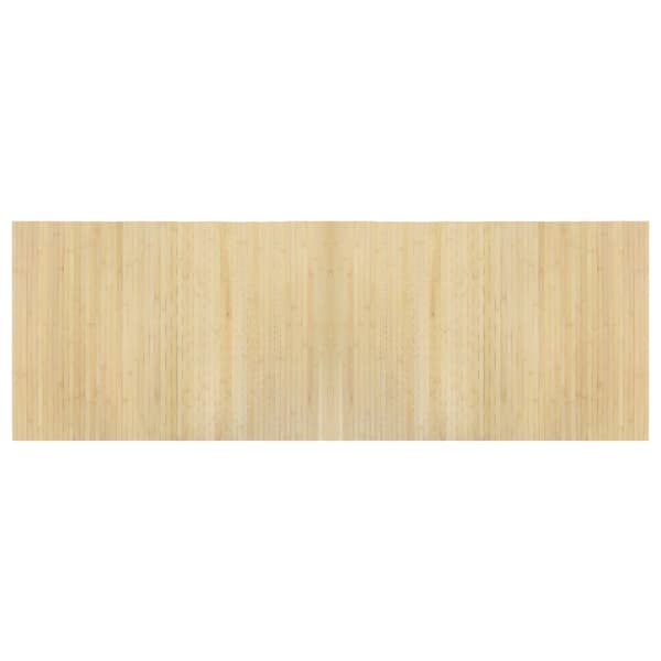 Matta rektangulär ljus naturlig 70x200 cm bambu