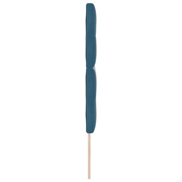 Huvudgavel Mörkblå 144 cm Sammet