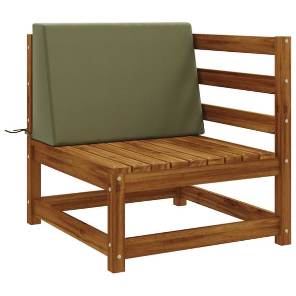 Ryggkudde SOEST 100% Polyester Olivgrön 60 x 20 x 40 cm