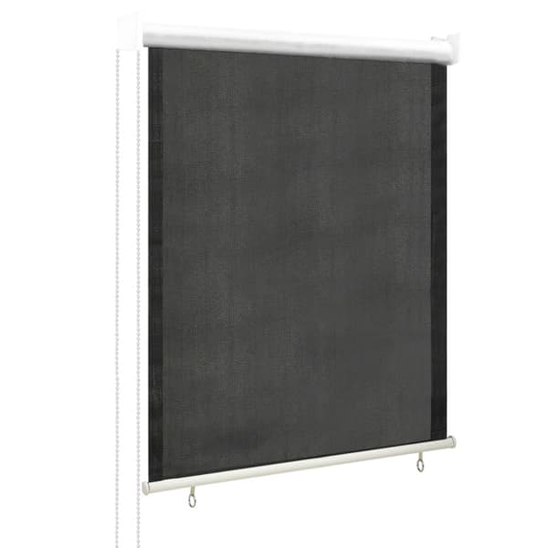 Rullgardin utomhus 80x140 cm antracit