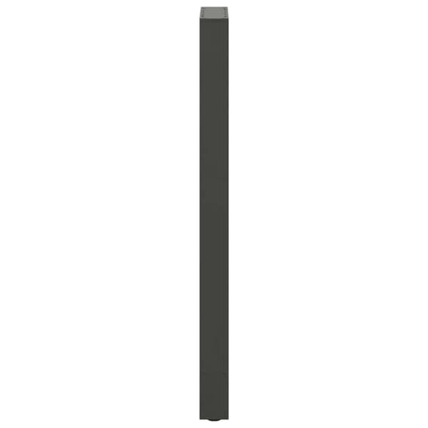 Barbordsben antracit 2 st 40x(110-111) cm stål