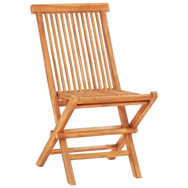 Caféset 3 delar med gråa dynor massiv teak