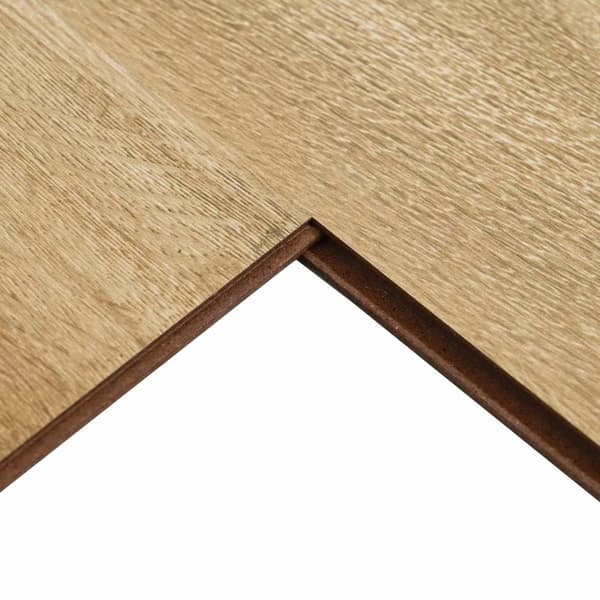 Laminatgolv 15 pcs Rustik Brown 101 x 20 x 0,8 cm