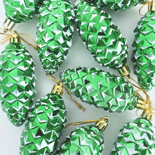 Julgran Kottboll 40 pcs Grön Plast