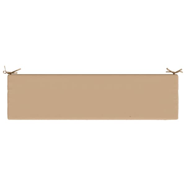 Bänk kudde SOEST 100% Polyester Sand 150 x 40 x 5 cm