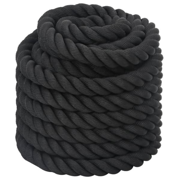 Stridsrep svart 12 m 9 kg polyester