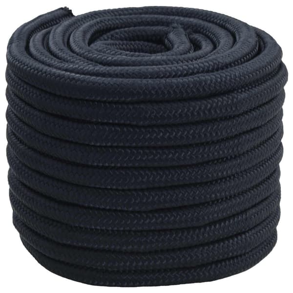 Båtsnöre Kungsblå 25 m Polyester