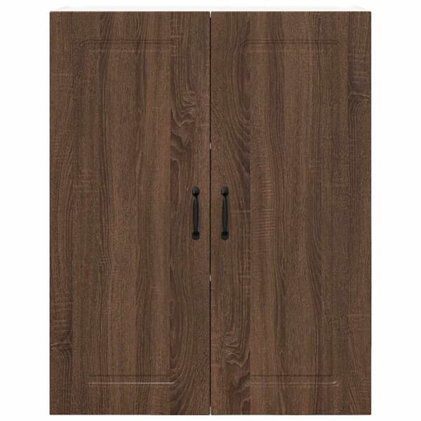 Diskmaskin panel med lagring Kalmar Brun Ek 80 x 31 x 100 cm