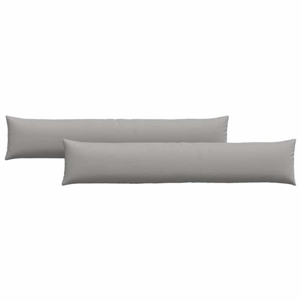 Sofakuddar 2 pcs Moln Grå 200 x 40 cm tyg
