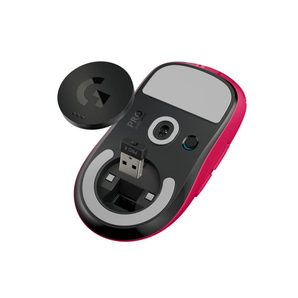 Logitech G Pro X Superlight datormöss högerhand RF Trådlös Optisk 25600 DPI