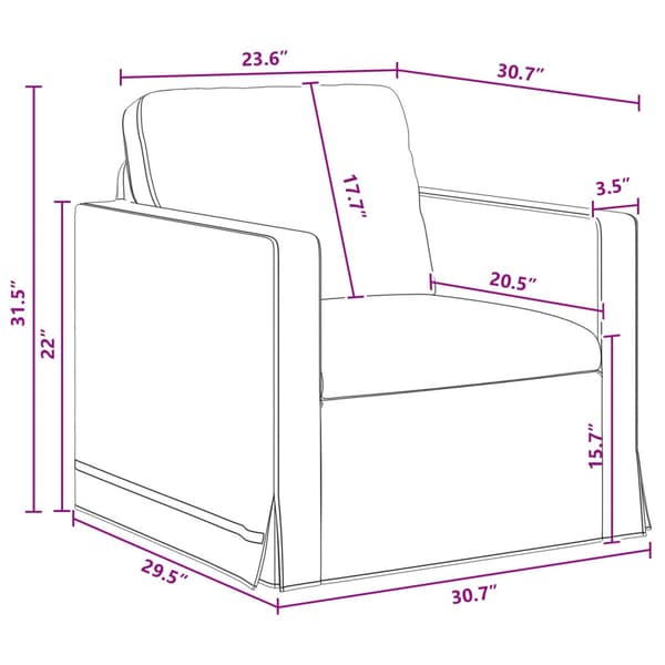 Soffset 2 pcs Mörkgrå 158 x 78 x 80 cm Sammet