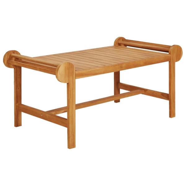 Loungegrupp 4 delar massiv teak