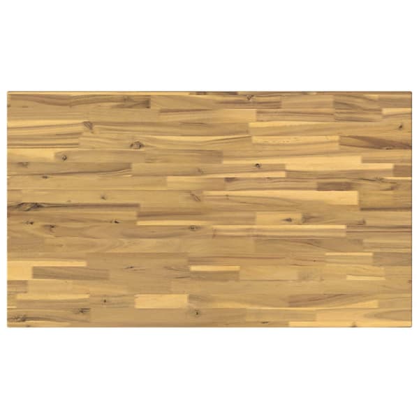 Rektangulärt Bordsskiva 90 x 50 x 3,5 cm Rektangulär Vit