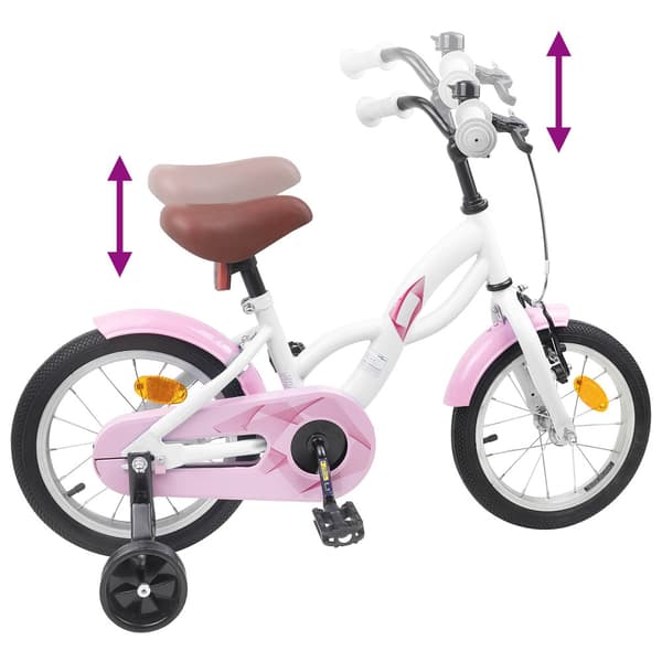 Barncykel 12 Tum för 2-4 åringar Vit