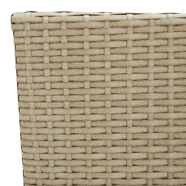 Matgrupp för trädgården 3 delar beige
