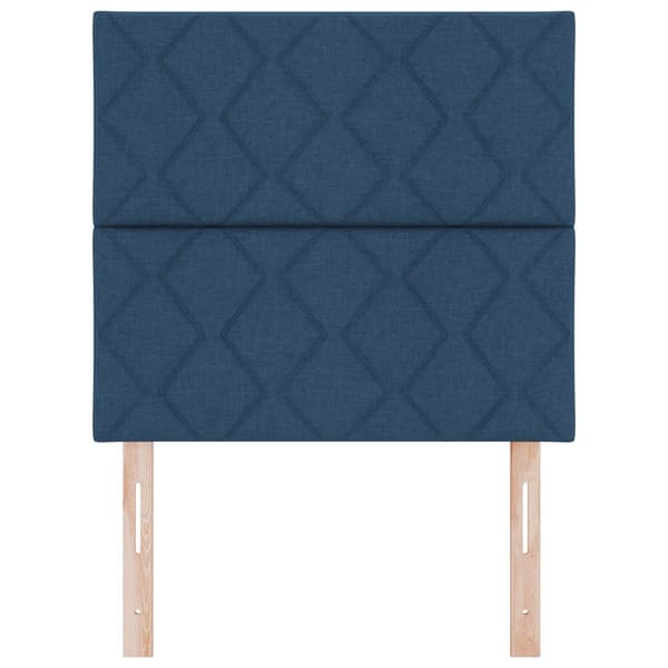 Huvudgavel Blå 100 cm tyg