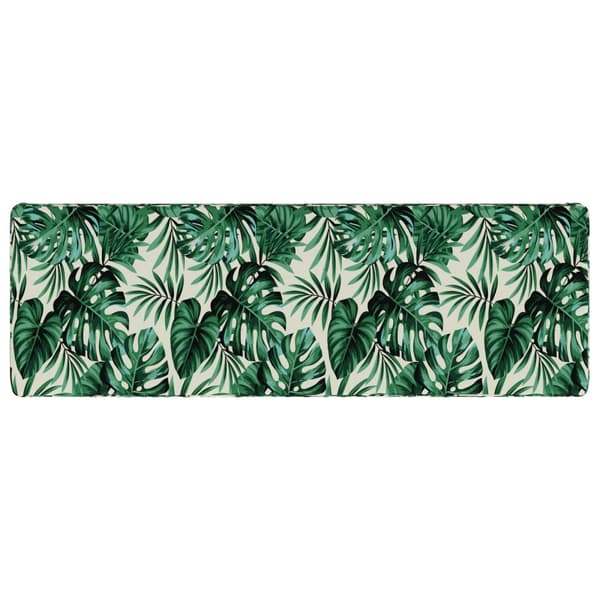 2-delade Bänk Kuddar VUGHT 2 st 100% Polyester Bladmönster