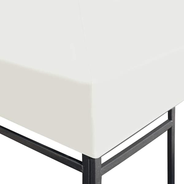 Paviljongtak 310 g/m² 4x3 m gräddvit
