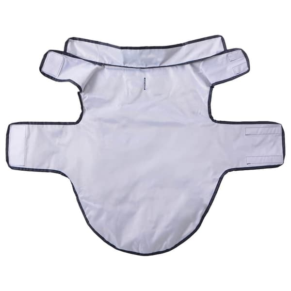 Regnrock för hundar med reflekterande remsor polyester