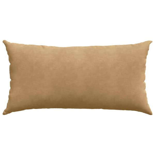 Sofakuddar 2 pcs Brun 80 x 40 cm Kordread tyg