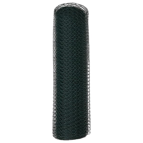 Hexagonstängsel Grön 0,5 x 10 m PVC
