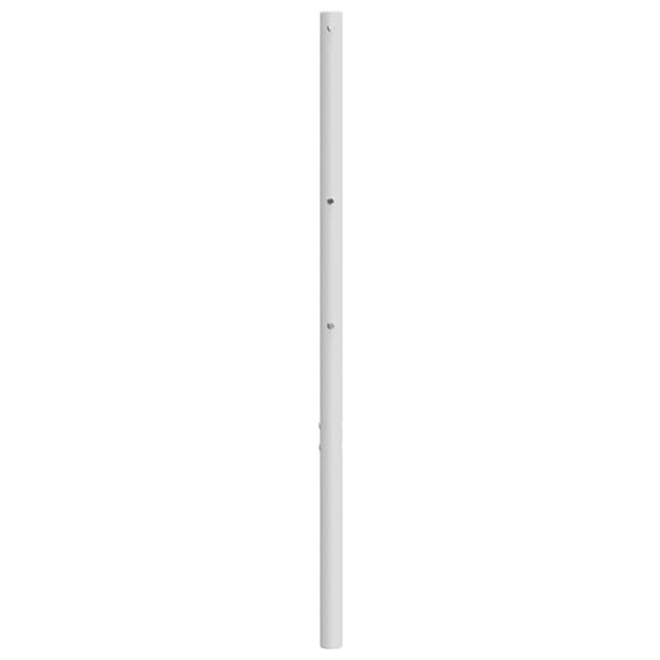 Ersättningsgavel metall vit 150 cm