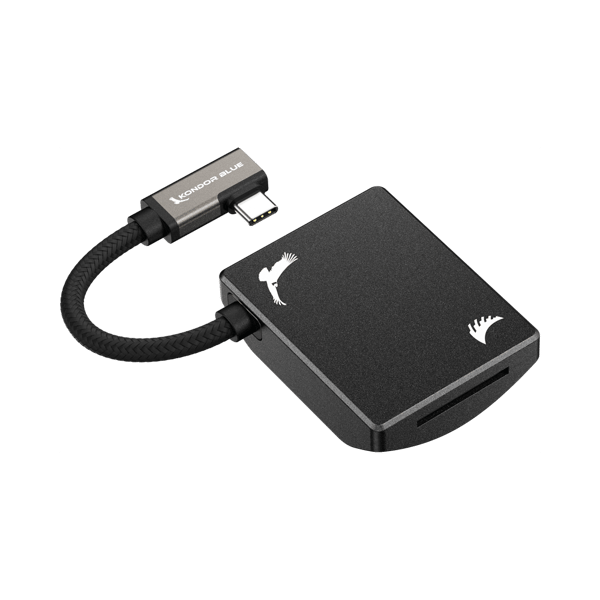 Angelbird Kondor Blue SD Recording Module (MagSafe Compatible External) Raven Black