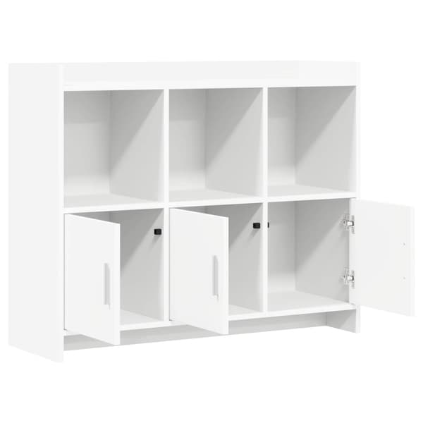 Sideboard Vit 98,5 x 33 x 80 cm Konstruerat trä