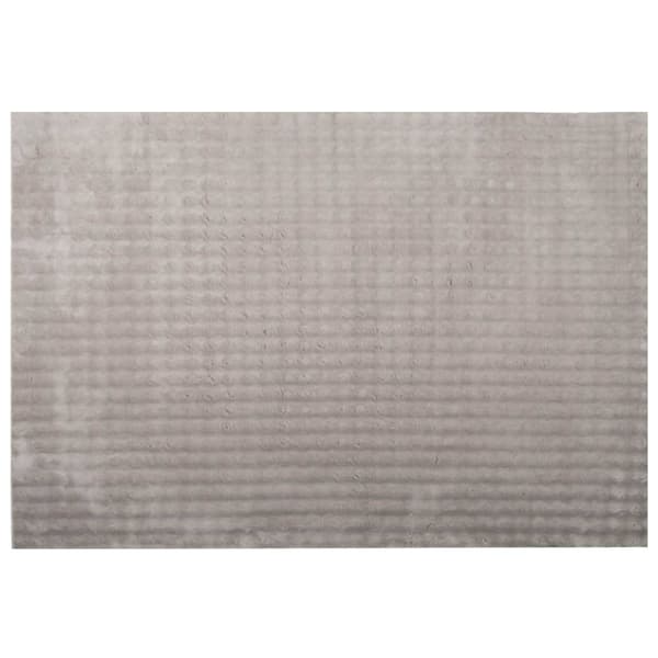 Områdesmattor Rektangulär SIROLO Sand 340 x 240 cm Polyester