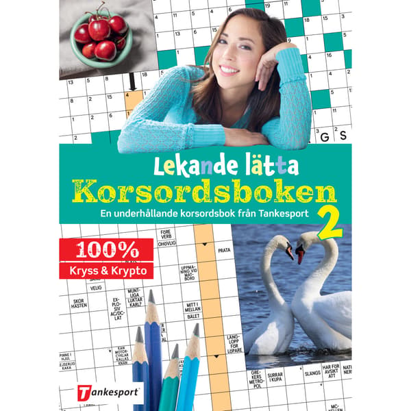 Lekande lätta korsordsboken 2 (häftad)