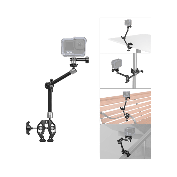 SmallRig 4454 Crab-Shaped Super Clamp Kit with Magic Arm