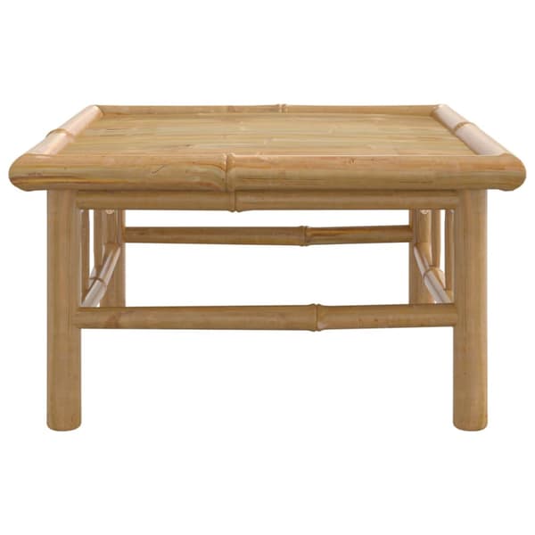 Trädgårdsbord 65x55x30 cm bambu