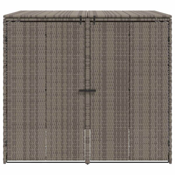 Avfallshink Box 2 pcs Grå 65 x 80 x 115 cm polyeten