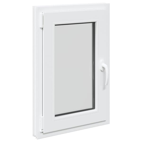 Källarfönster RISOR 40 x 80 cm PVC och glas