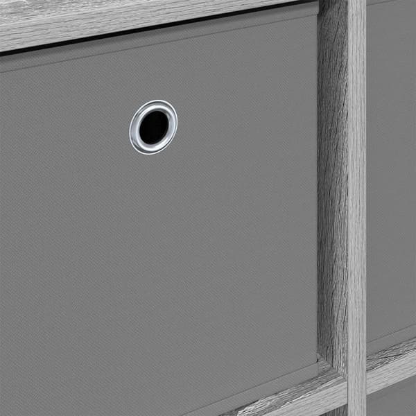 Sideboard med låda Grå Sonoma 59,5 x 27 x 57 cm