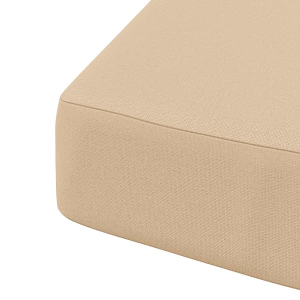 1-delad Sittkudde SOEST 100% Polyester Gräddvit 40 x 40 x 7 cm
