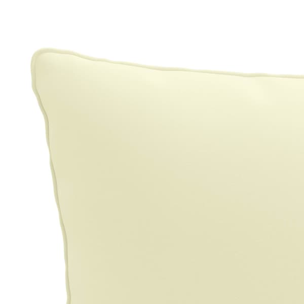 1-delad ryggkudde PUTTEN 100% Polyester Gräddvit